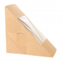 BOÎTES SANDWICH TRIANGULAIRE DOUBLE AVEC FENÊTRE